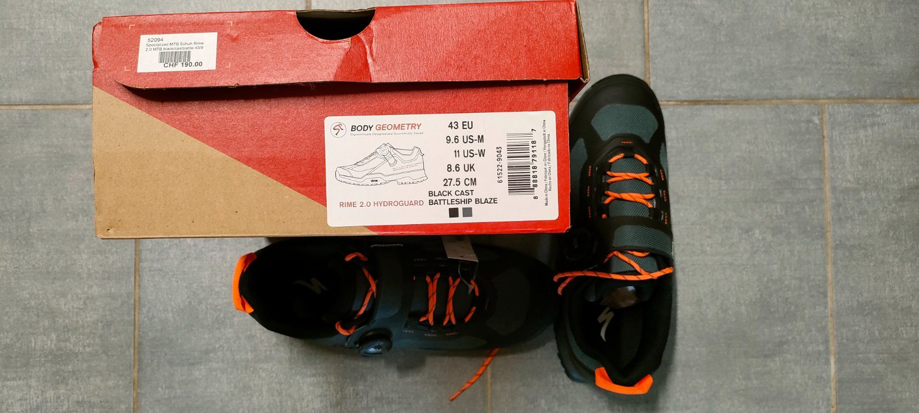 Specialized Herrenschuhe: Specialized MTB Schuh Rime HYDROGUARD – Neu und originalverpackt aus Rorbas von  3
