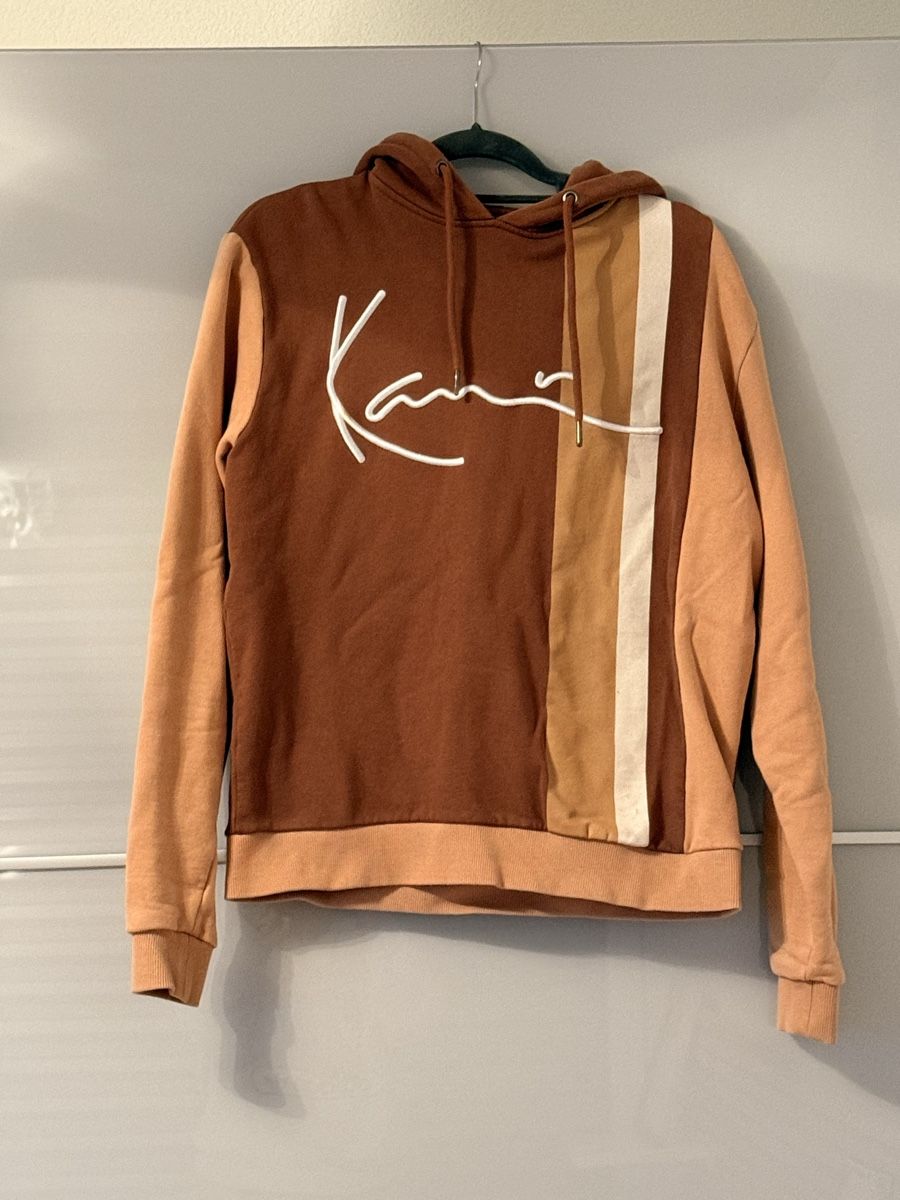 Maglioni & Felpe: KARL KANI,  Kapuzenpullover Braun/Beige Gr. XS – Nuovo (secondo la descrizione) da Basel venduto da sel_g