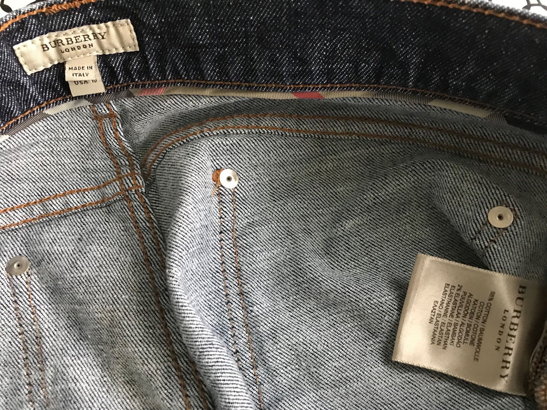 Burberry Jeans: Burberry Jeans, UK 12 Grösse – Usato da Niederteufen venduto da mix18 4