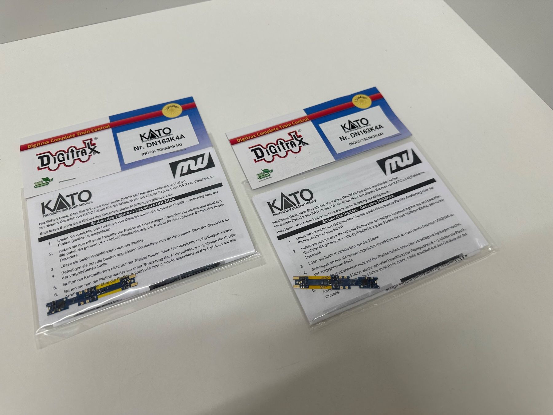 Kato Modelleisenbahnen: Kato, Noch, DN163K4A Digitrax Decoder zu RhB Loks – Neu (gemäss Beschreibung) aus Chur von Michalis 3