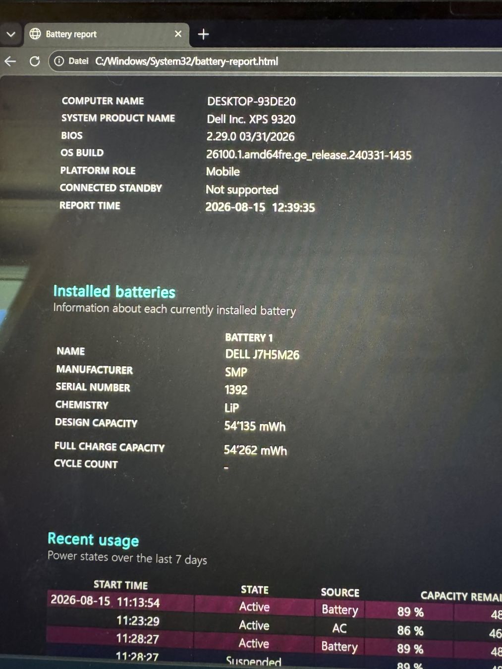 Dell Notebook: Dell XPS 13 Plus 9320, 32GB – Usato da Oberegg venduto da Hesa4 5
