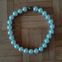 Perlenkette Modeschmuck, mit Magnetverschluss