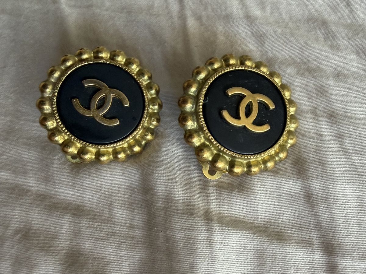 Chanel Orecchini pendenti & Orecchini a lobo: Chanel Ohrringe Clips Original – Usato da Birmensdorf ZH venduto da elibela