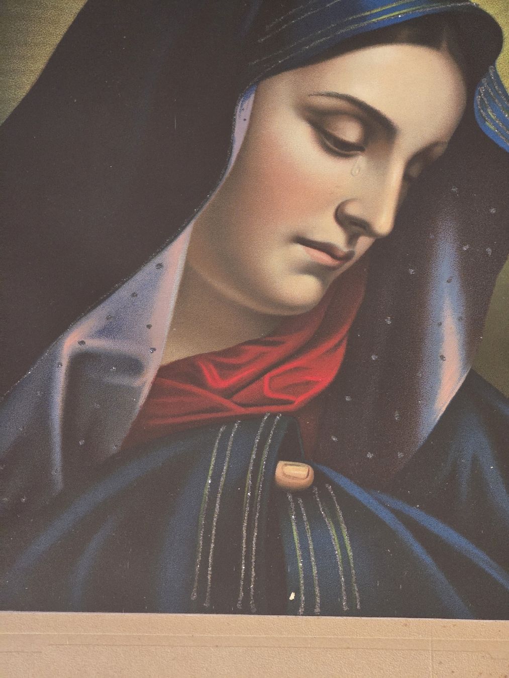 Foto & Immagini: Jesus und Maria 1920, 2 Andachtsbilder – Usato da Baden venduto da swiss-alps 2