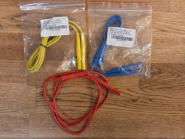 Prüfleitung Sonel gesichert 1 kV gelb blau rot Messtechnik