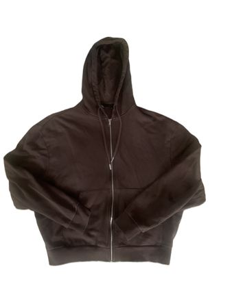 Boxy Hoodie ASOS Design braun, Size M