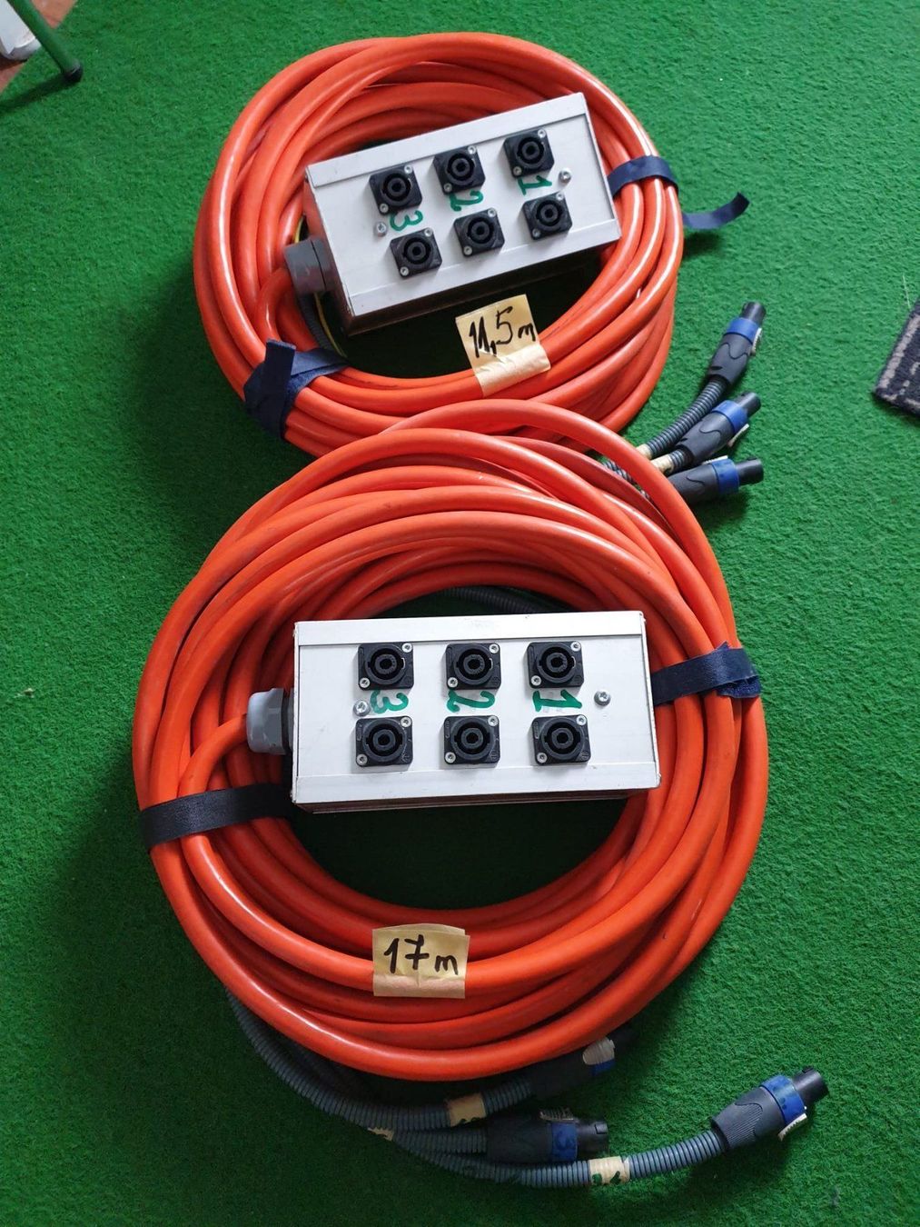 Neutrik Cavi: 2x Speakon Verteilboxen – Usato da Bühler venduto da tripplehorn15