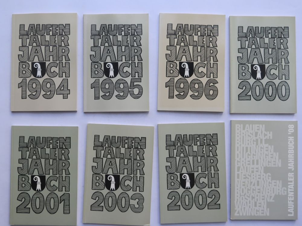 Laufentaler Jahrbuch 1987 - 2008 - Kalender - 16 Hefte (Gebraucht) in