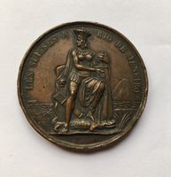 1838 Medaille Les Suisse a Rio de Janeiro *RAR*
