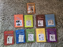 Greg's Tagebuch, Buch 1-9, inklusive Film zum 3. Buch