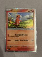 Pokémon Charmander (Cosmos Holo) 004/165 Scarlet & Violet