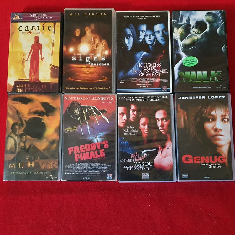 VHS 19x Horror Filme (FB) Kaufen auf Ricardo