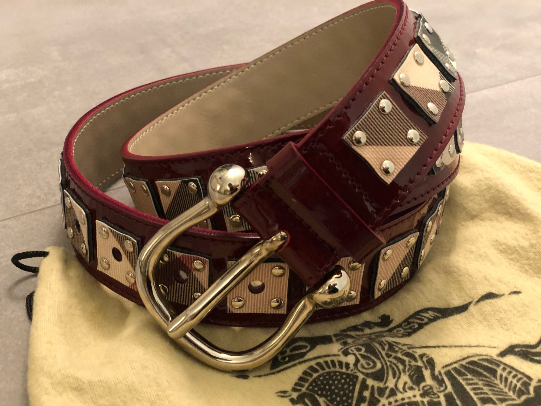 Burberry Cinture: Burberry Gürtel  Nova Check 90 cm original – Usato da Aesch LU venduto da Montana70 1