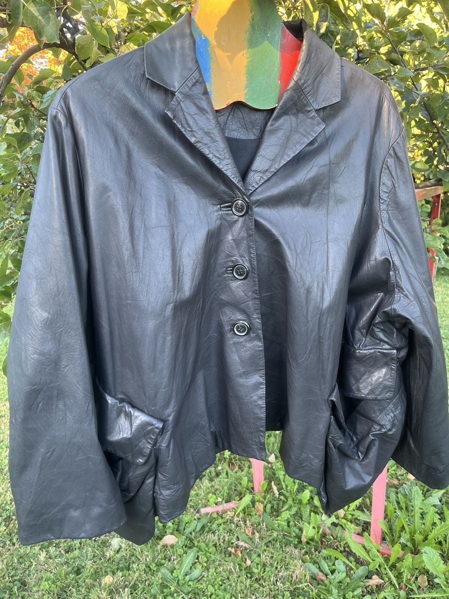 Rundholz Giacche: Rundholz Lederjacke onesize schwarz  – Usato da Heerbrugg venduto da sputnik09