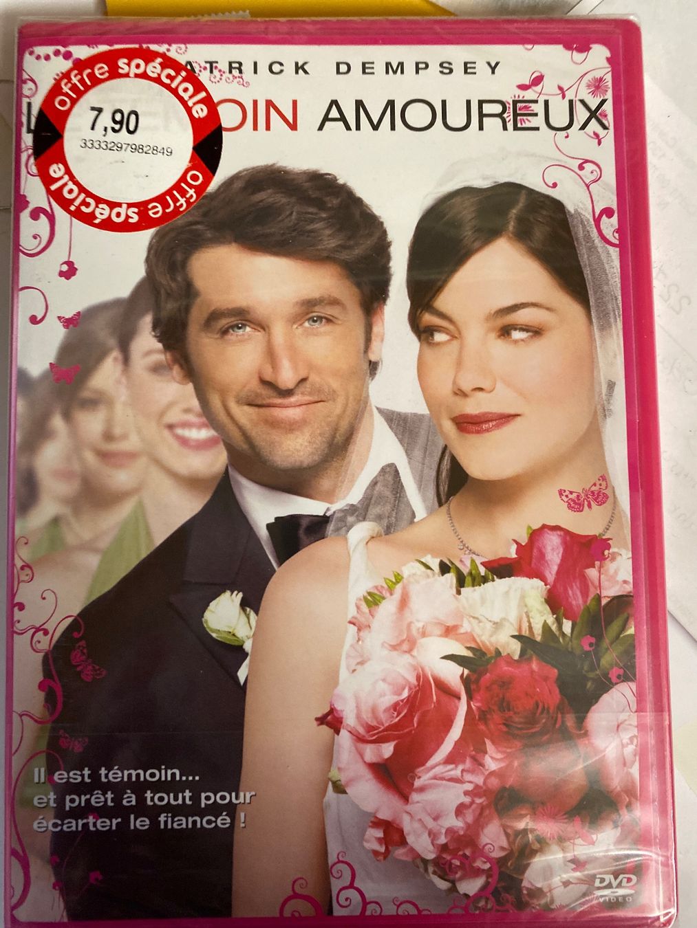 Alle DVDs: DVD "Le témoin amoureux" avec Patrick Dempsey – Neu und originalverpackt aus Le Brassus von cinema13