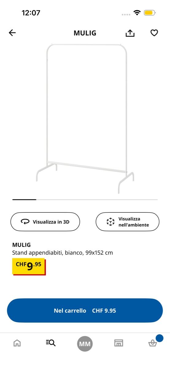 Ikea Appendiabiti: Mulig. Appendiabiti Ikea – Nuovo (secondo la descrizione) da Zürich venduto da mat_58mf