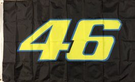 Fahne 46 Valentino Rossi 150 x 90 cm MotoGP Yamaha Italien