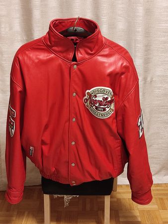NLBM Negro Leagues Baseball – Veste cuir Big Boy 1920 – XL