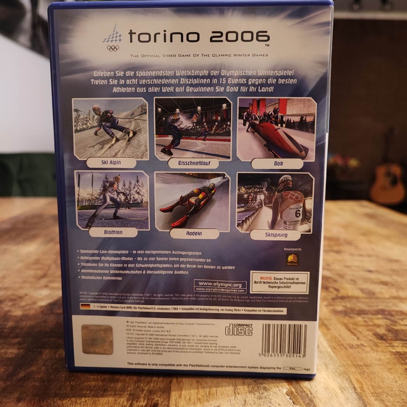 Spiele: PS2 Spiel Torino 2006 Olympiade Winterspiele – Gebraucht aus Dübendorf von kb86_MOVIE 1