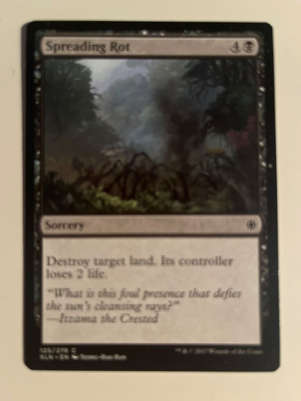 Magic The Gathering Carte collezionabili: 1 x Spreading Rot - Magic: The Gathering - MtG – Usato da Kriens venduto da Shadi1980