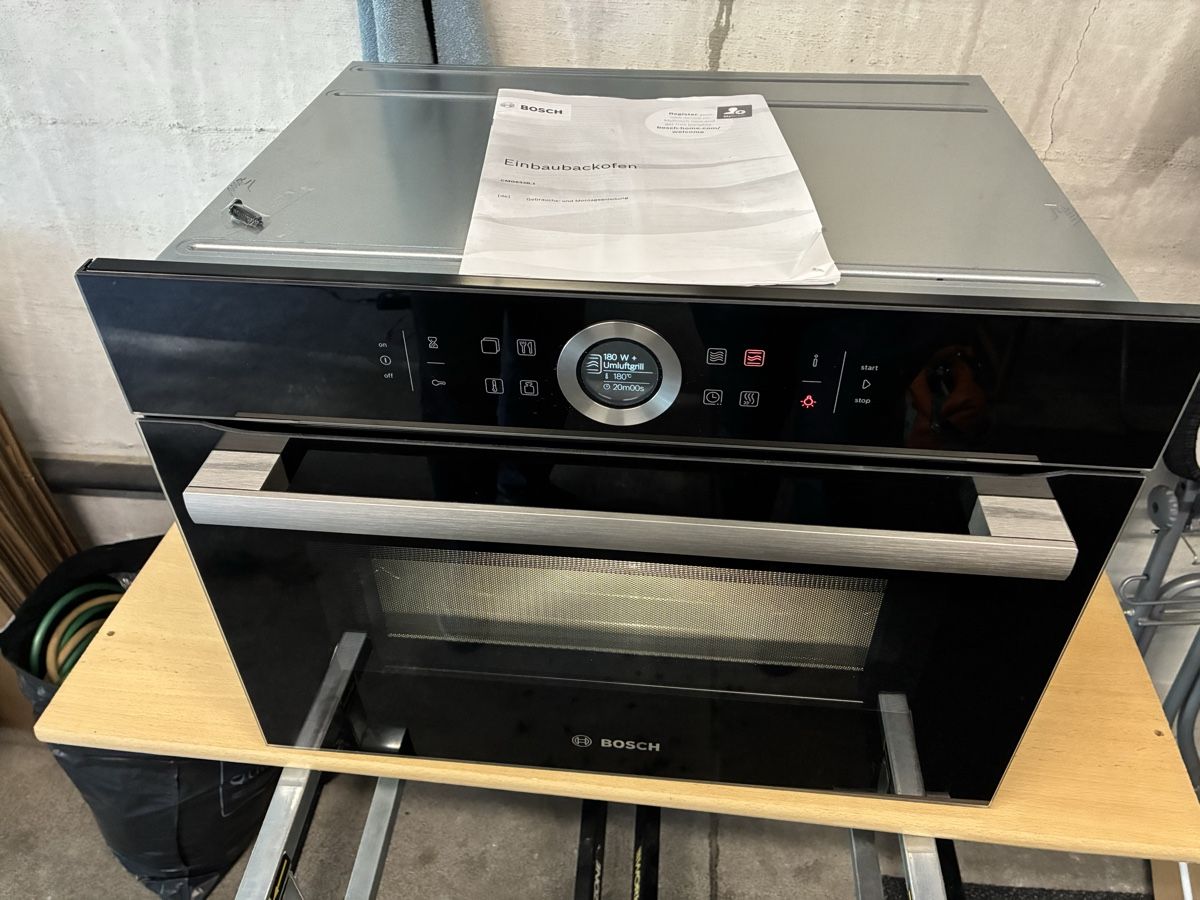 Bosch Forni: Bosch Einbaubackofen mit Mikrowellenfunktion – Usato da Zürich venduto da Roko01 7