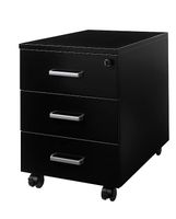 neuer 3er Rollcontainer B420 x T600 x H570 mm, schwarz