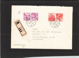 Liestal - Dt 21.12.1938 , Kehrdrucke Nr, K33 und K35
