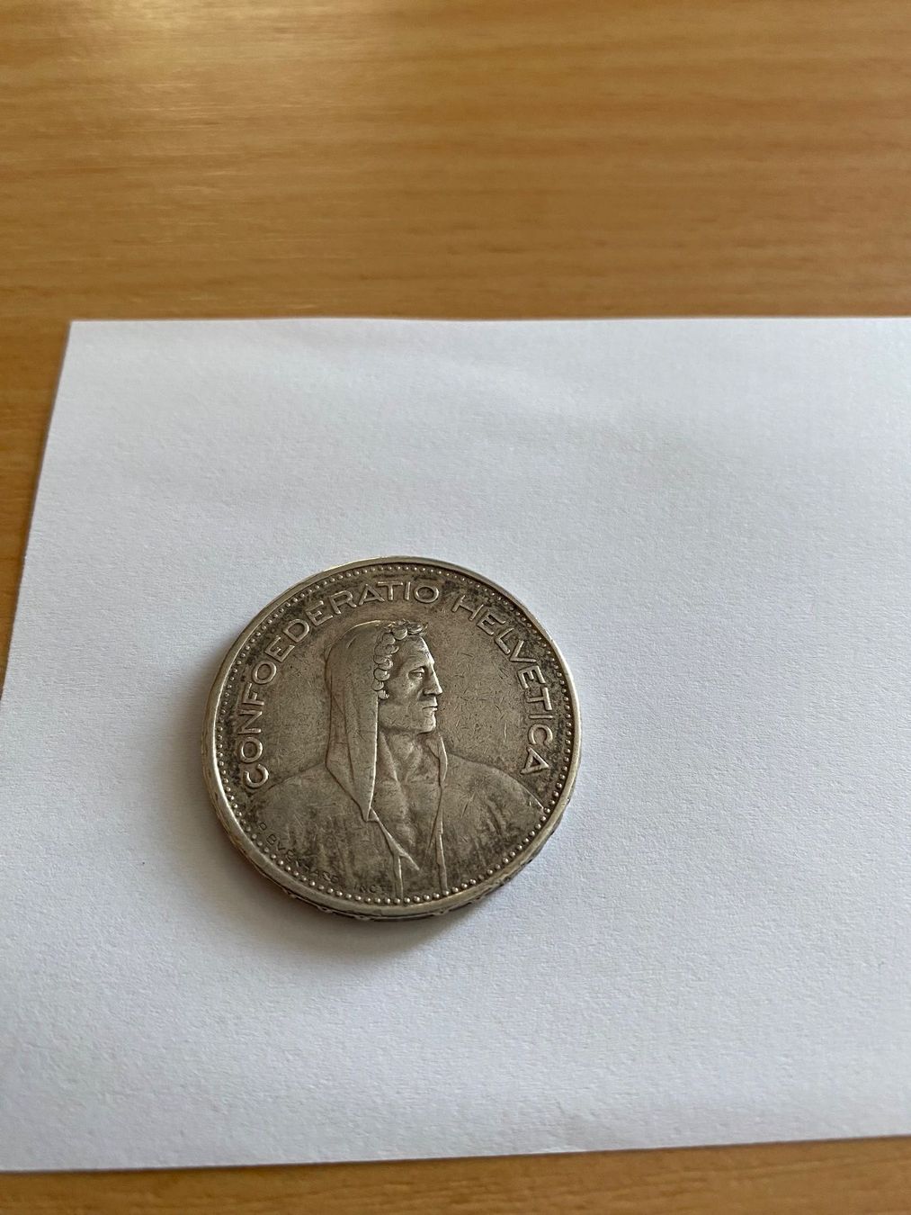 Tutti le monete: 5 Frankenstück 1932 B Silber – Usato da Stein AR venduto da claire009 1
