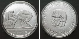 LETTLAND 1 Lats 2012, Karlis Zale, Silber PP