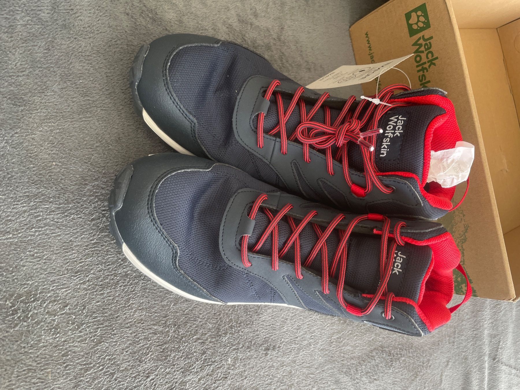 Jack Wolfskin Scarpe per ragazzi: Jack Wolfskin Wanderschuhe Outdoorschuhe – Nuovo (secondo la descrizione) da Flüelen venduto da AU10 3