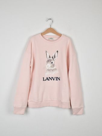 Lanvin Pullover, Gr.164 (14Y), rosa