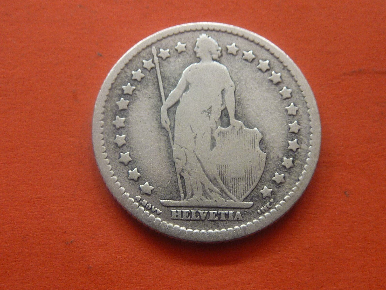 Tutti le monete: 1 Fr-  1875  -  Ungereinigt  - – Usato da Seon venduto da aee_7gpz 1
