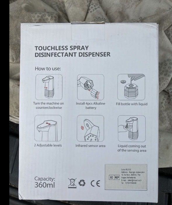 Prodotti per la cura: Touchless Desinfektionsmittelspender, Neu! Top! – Nuovo e nell'imballaggio originale da Aarwangen venduto da to-hirschi 2