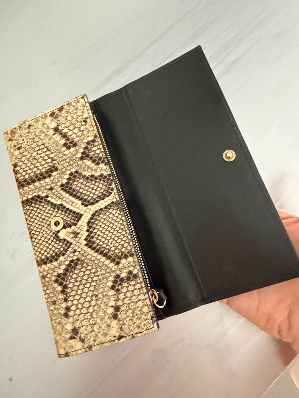 Dolce & Gabbana Borse da donna: Dolce & Gabbana Tasche Pythonleder inkl Portemonnaire – Usato da Edlibach venduto da dom_j7kl 4