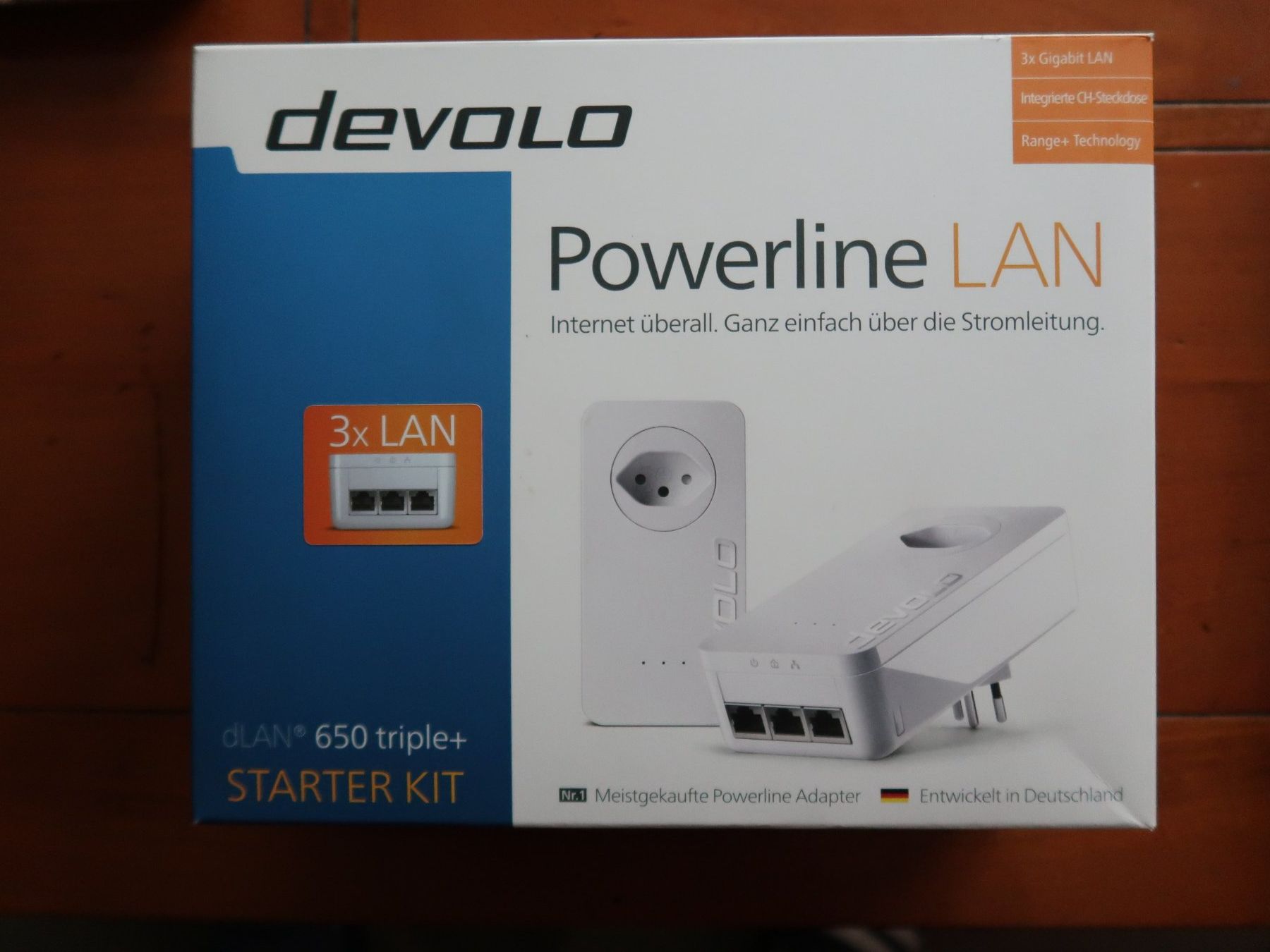 Devolo WiFi: Devolo Powerline dLAN 650 triple+, Kit de démarrage! – Usato da La Chaux-de-Fonds venduto da Criste