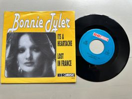 BONNIE TYLER tolle Single Double Hit Lost in France It's a