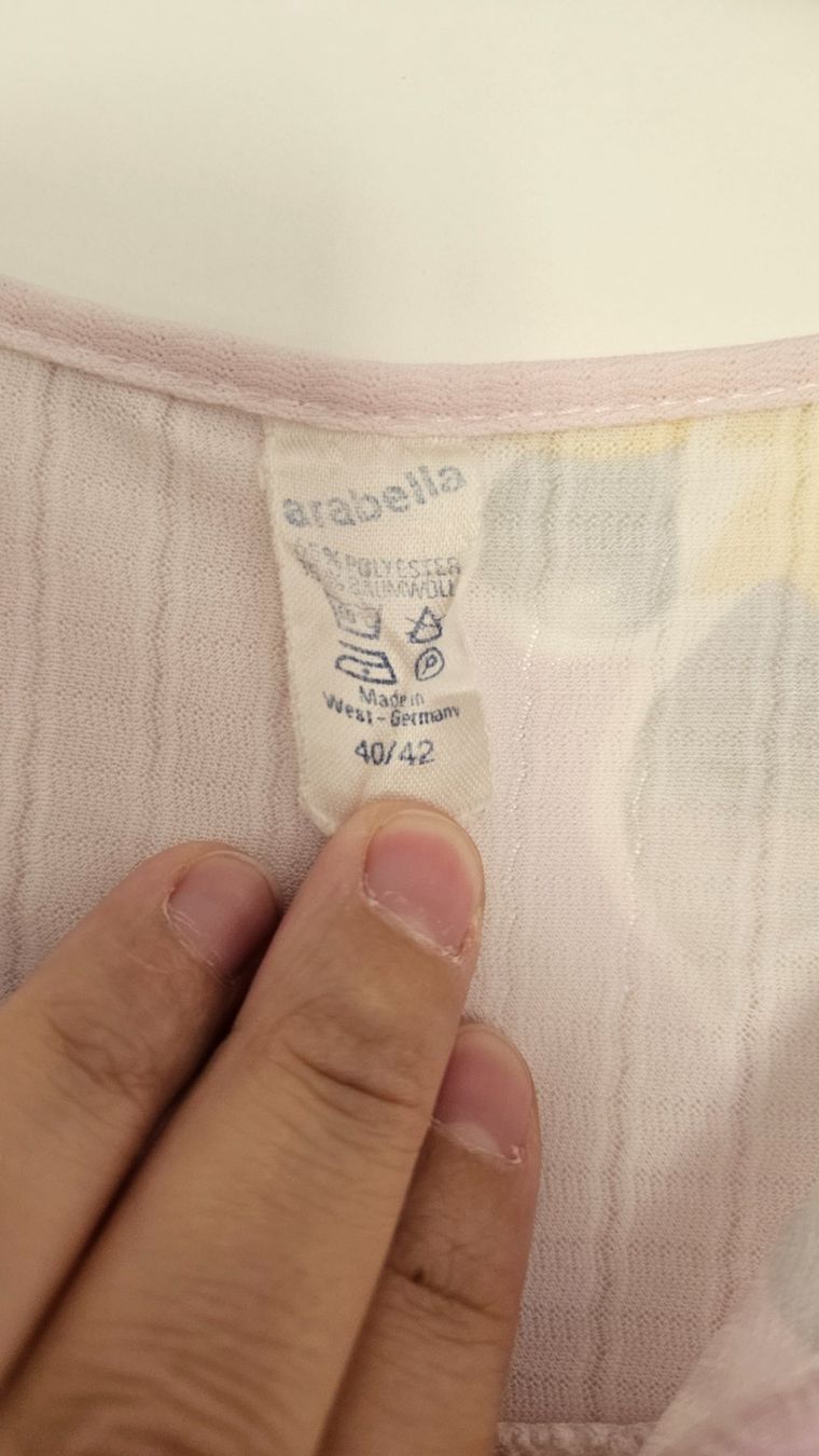 Negligees & Pigiami: Camicia da notte rosa misto cotone tg. 40/42 Arabella – Usato da Melano venduto da H-Sara 2