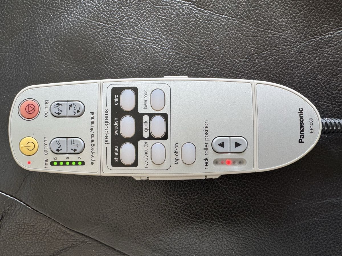 Panasonic Massagegeräte: Massagesessel Panasonic – Gebraucht aus Männedorf von m.lutz 2