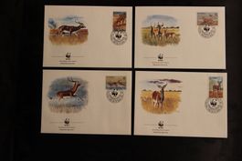 Sambia 1987 - FDC - Der Schwarze Litschi (WWF)