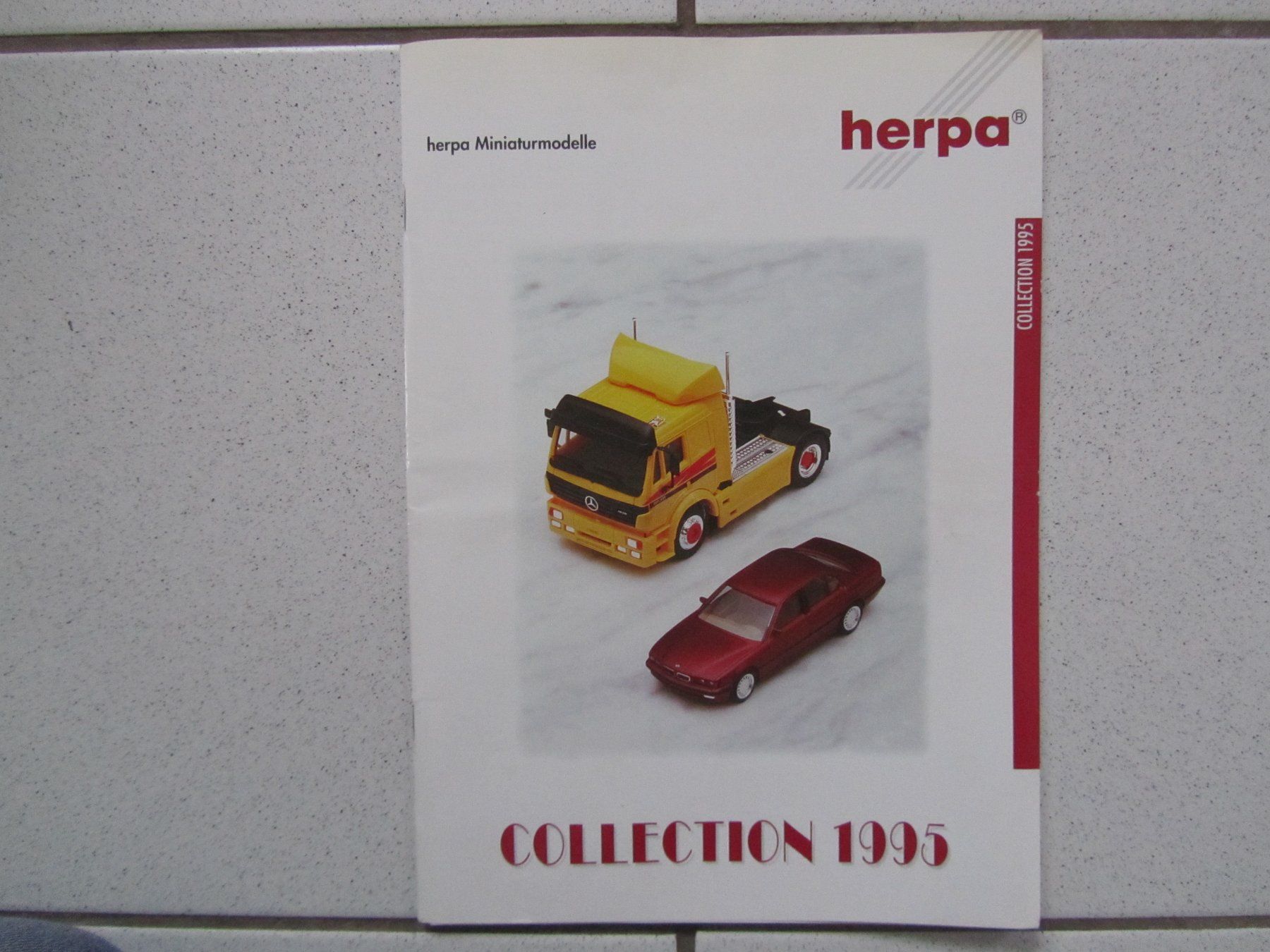 Herpa Modellautos: herpa, Automodell-Katalog 1995 – Gebraucht aus Weiningen ZH von dietsch57