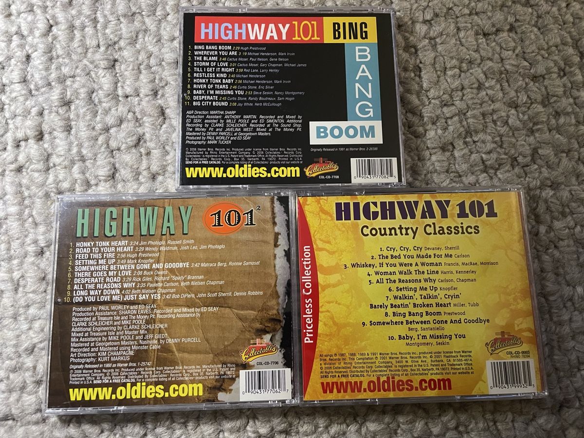 CDs: 3x Highway 101 – Neu (gemäss Beschreibung) aus Reinach AG von trigger7811 2