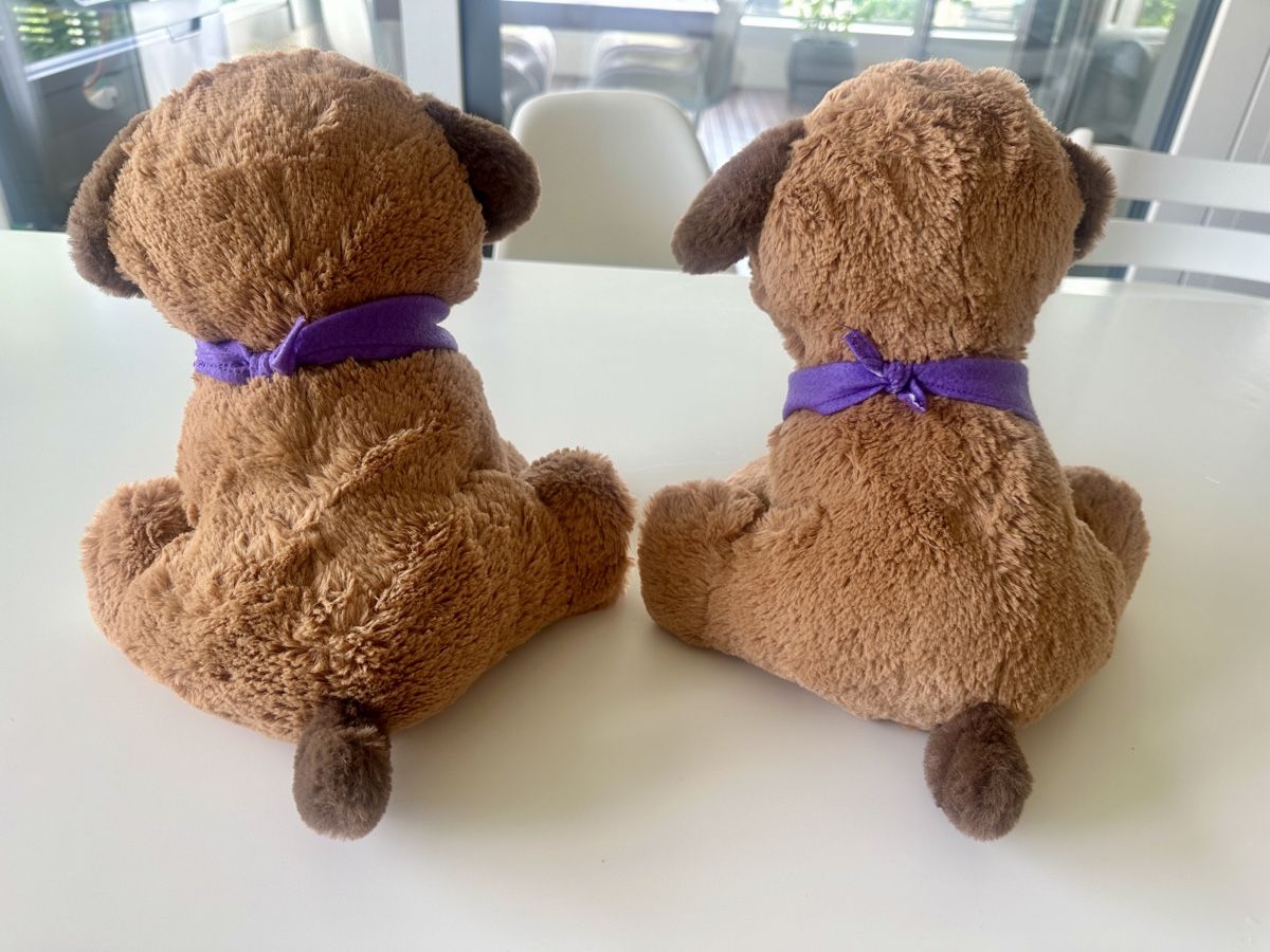 Jouets: Hunde Stofftier 2 Stück – D'occasion à Meggen par kammann 1