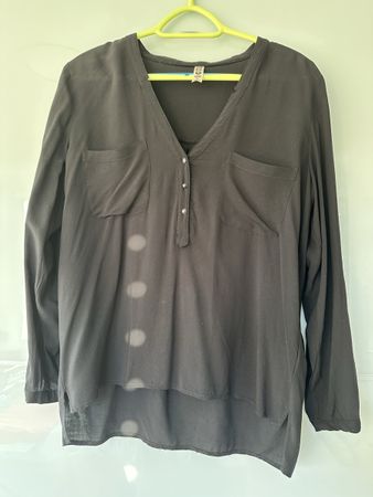 Chemisier léger noir, Taille 38/40