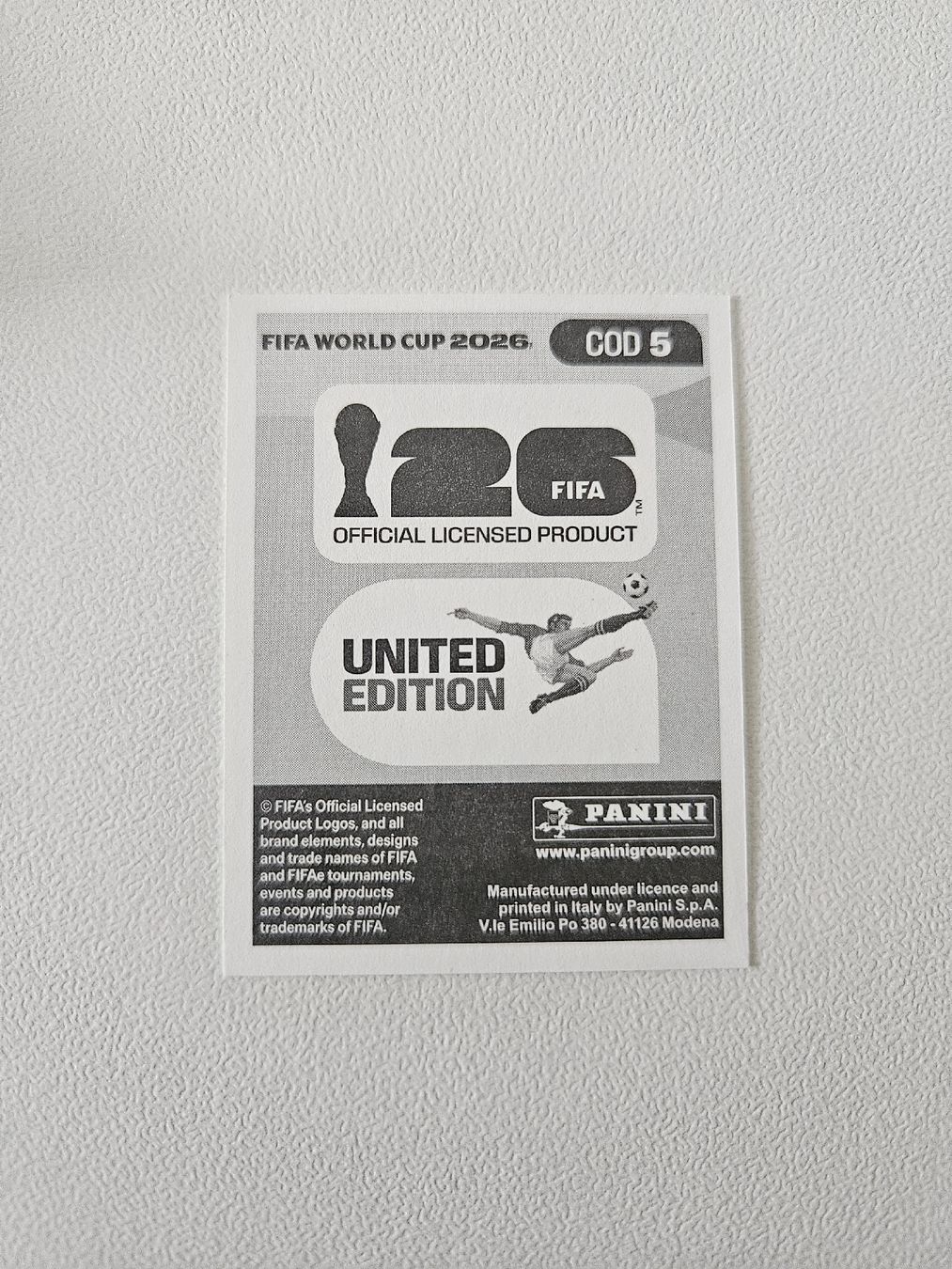 Panini Cartes à collectionner: Panini WM 2026 Sticker, Arthur Masuaku, Congo DR, COD 5 – Neuf (Voir description) à Herisau par Strichzauber 1