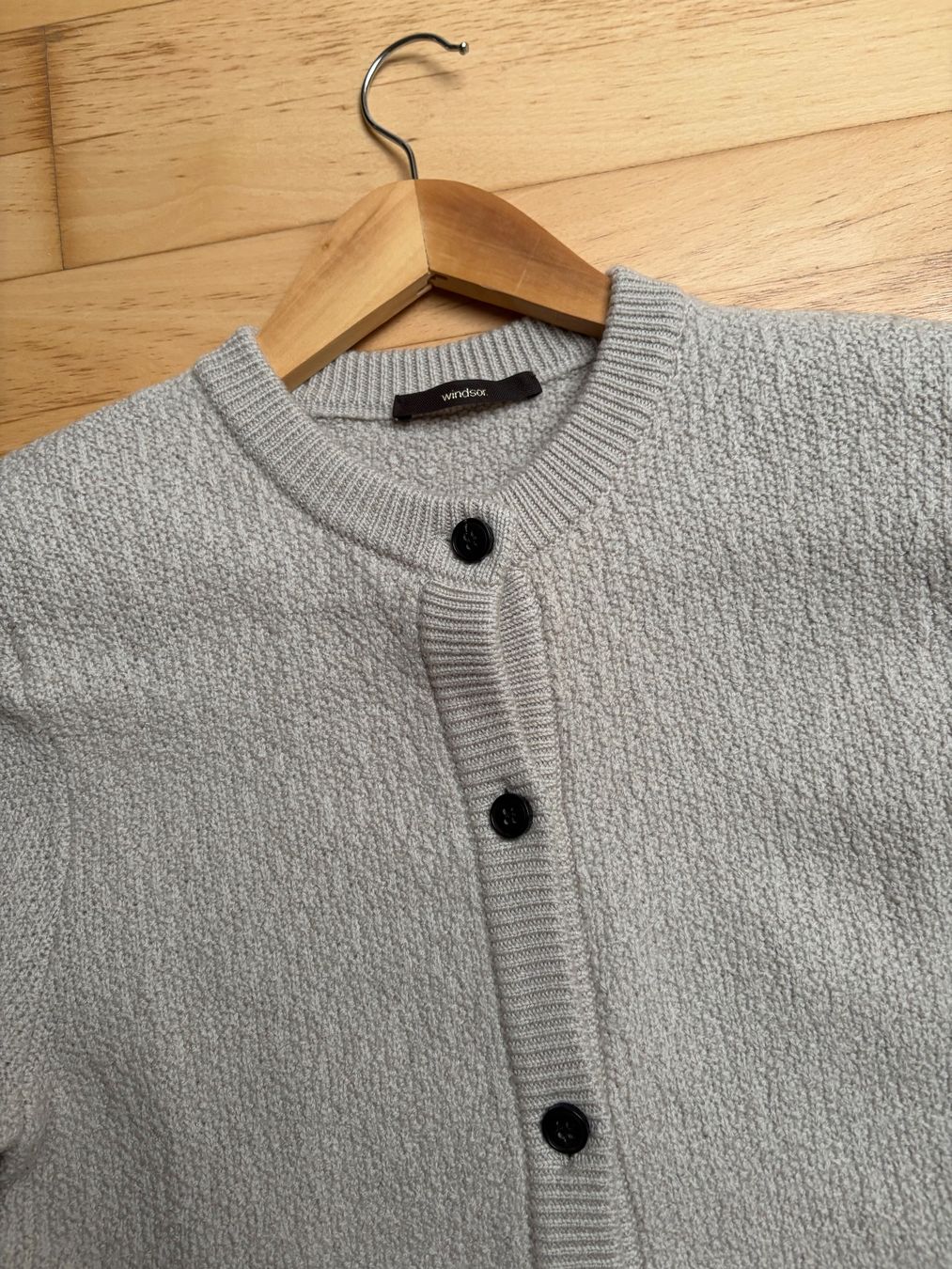 Windsor Jacken: Kurze Windsor Wolle Strickjacke Gr.36 – Gebraucht aus Unterägeri von Jutka_04 3