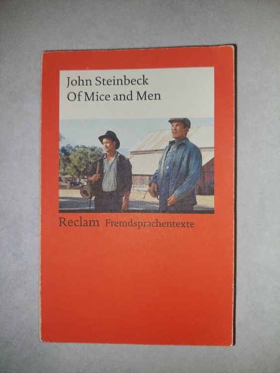 Of Mice and Men - John Steinbeck (Gebraucht) in Rombach für CHF 3 – mit ...