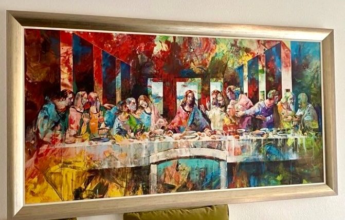 Foto & Immagini: Bild, letzte Abendmahl – Usato da Zürich venduto da CyMaMu