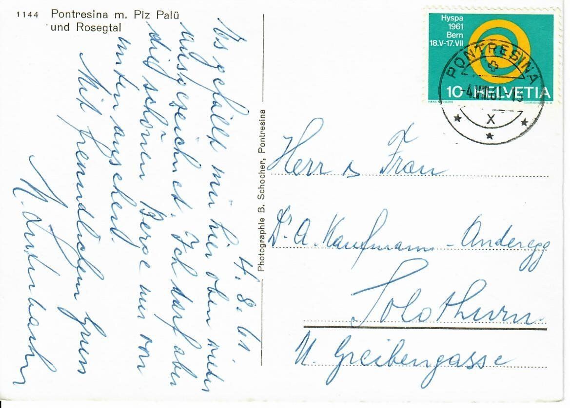 Cartes postales: Pontresina – D'occasion à Hochdorf par Ziegel-16 1