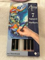 Aquarell Marker Set Creative Artist 7 Stk mit Pinsel