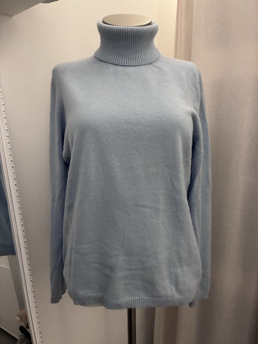 Maglioni & Felpe: Rollkragenpullover Enrico Rosselli Donna hellblau Grösse M – Nuovo (secondo la descrizione) da Bäretswil venduto da Viechel